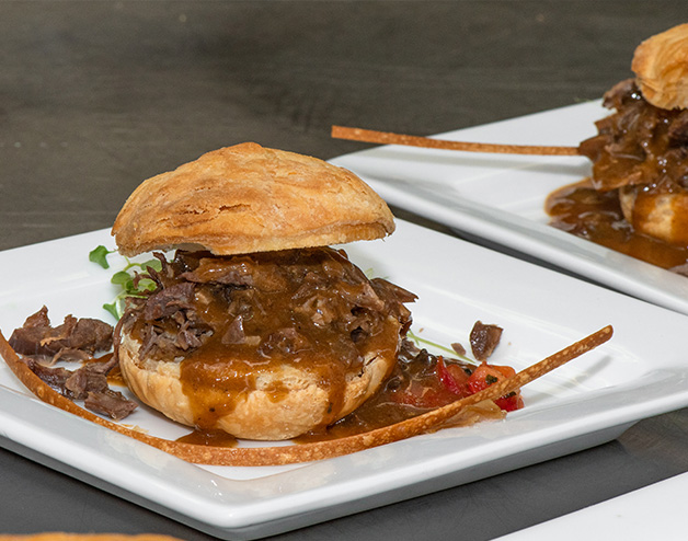 burger émeu gastronomie