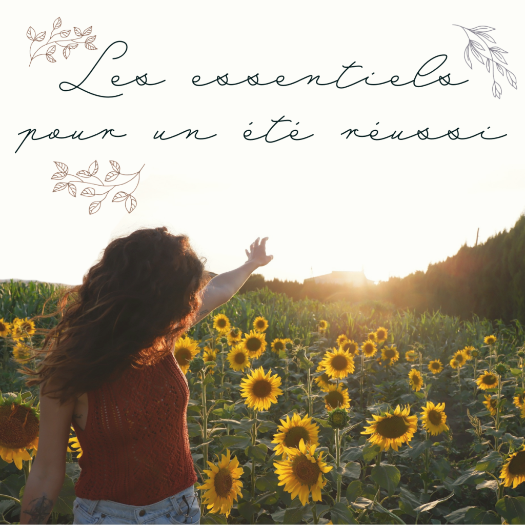 les essentiels pour l'été