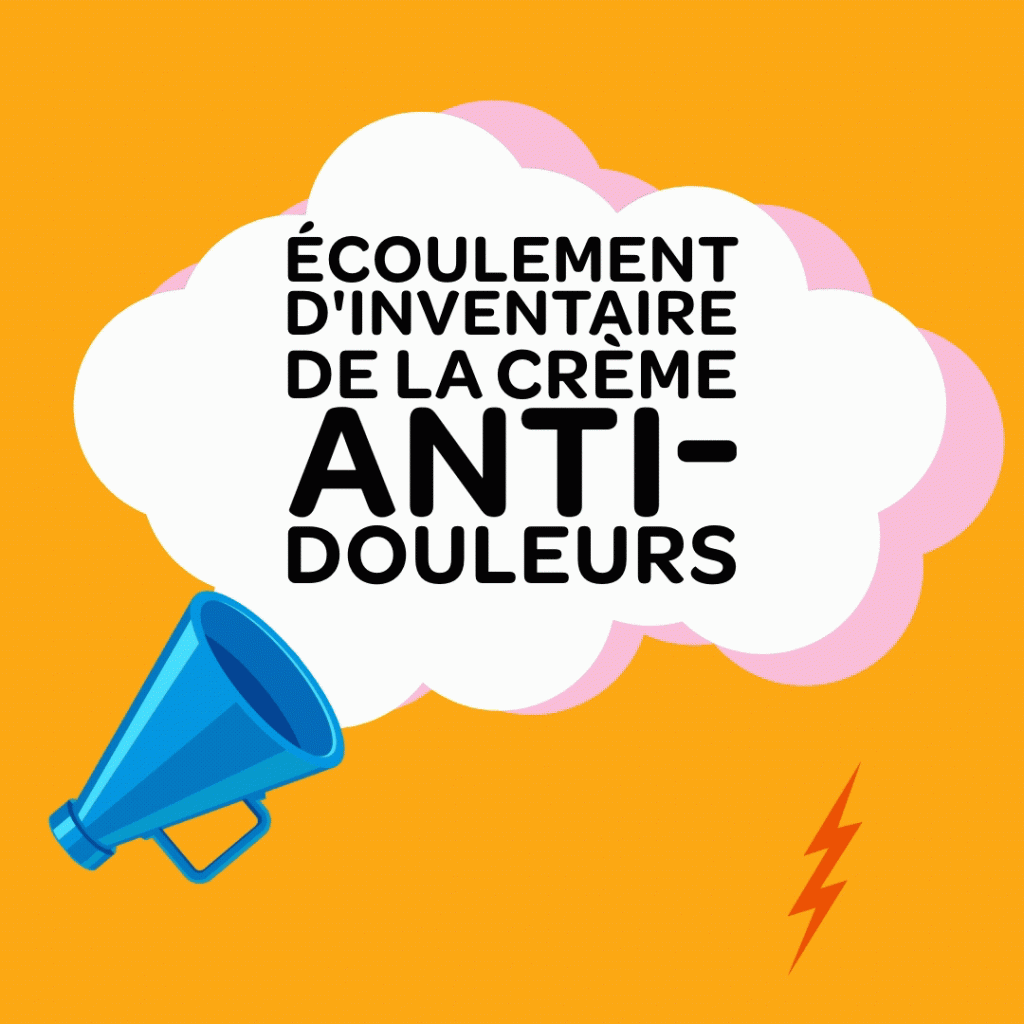 crème anti-douleurs