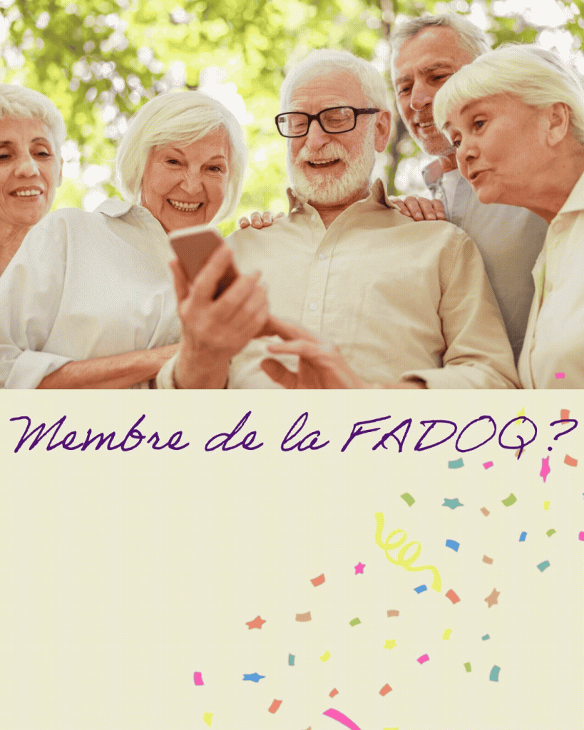 membre de la FADOQ